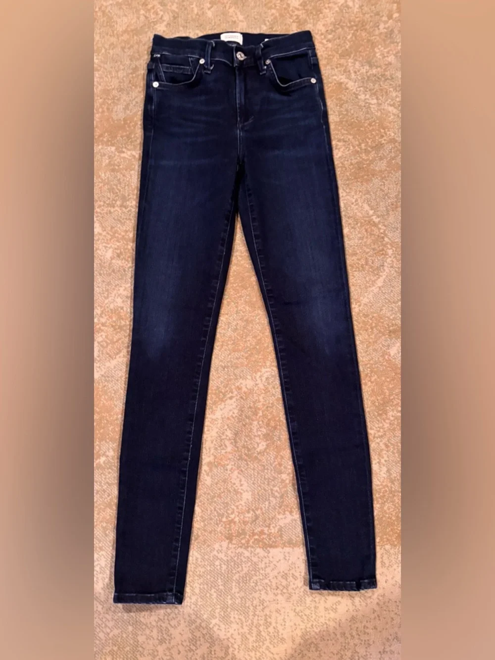 Citizens of Humanity Rocket Jeans Women’s 24 Dark Wash High Rise Skinny Stretch